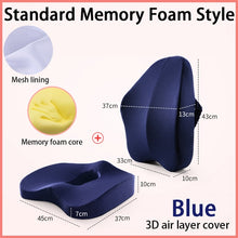 Orthopedic Pillow Memory Foam Seat Set